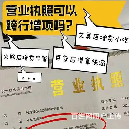 綦江怎么办理营业执照代办  需要什么资料 - 图片