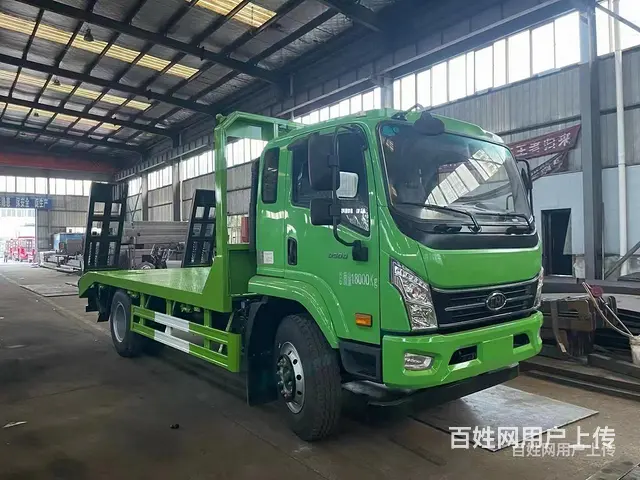 泰安促销挖机拖板车 拖中型150挖机平板拖车多少钱 - 图片 2