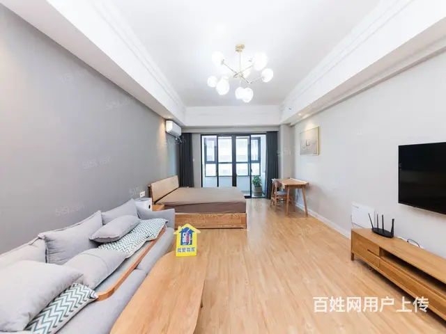 三门峡嘉亿城市广场57号楼 商住两用1厅 精装修 - 图片 3