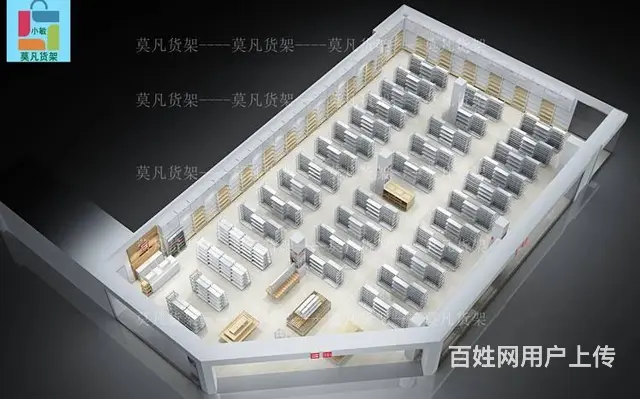 莫凡货架厂家咨询-嘉兴三福小精品高柜陈列架 - 图片 2