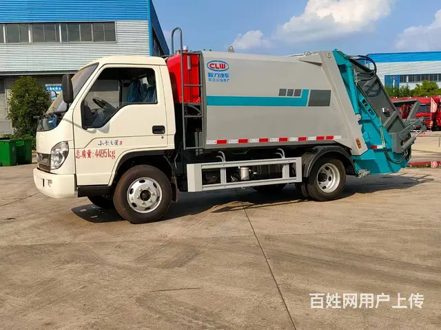 福田蓝牌5.8方压缩垃圾车 垃圾转运车 环卫垃圾车 - 图片 6