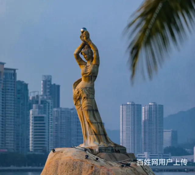 珠海渔女雕塑#地标性建筑 - 图片 2