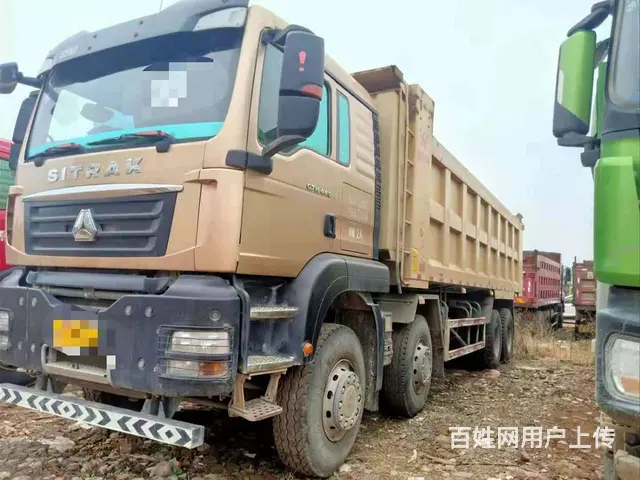 二手440马力汕德卡前四后八自卸车8米2货厢国五 - 图片 2