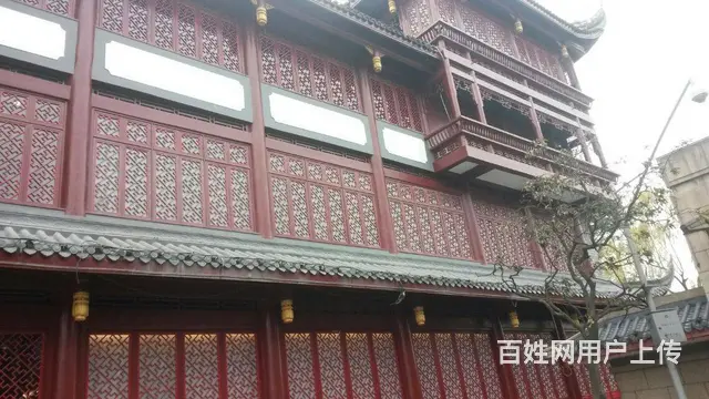 四川南充实木门窗中式花格木窗实木雕花门 - 图片 8