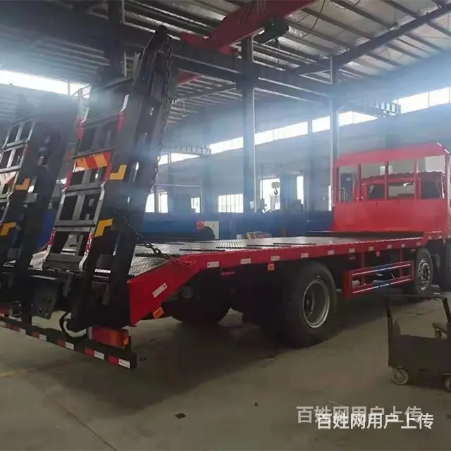 东风小三轴法士特8档平板车 平板拖车 功能多 - 图片 11