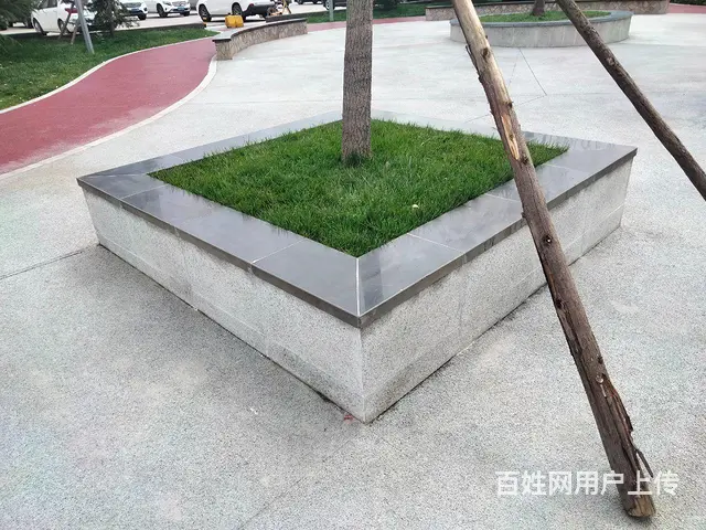 西安市异形石材雕刻弧形路沿石树坑石花岗岩厂家批发 - 图片 6