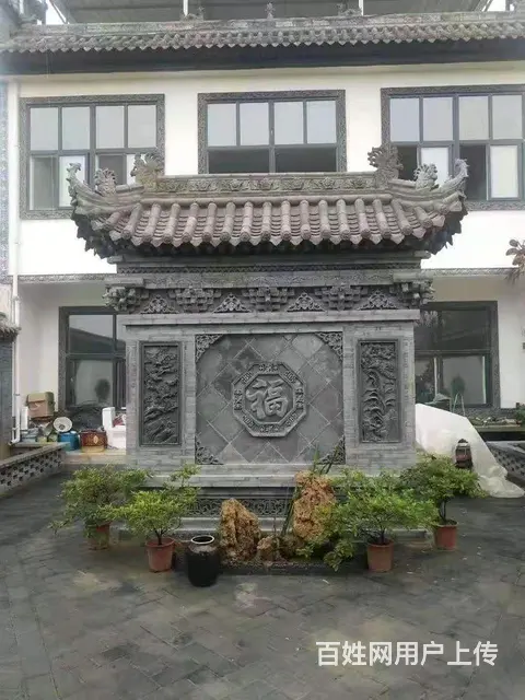 小青瓦青瓦灰瓦老式古建瓦片仿古屋顶装饰立瓦四合院瓦 - 图片 5