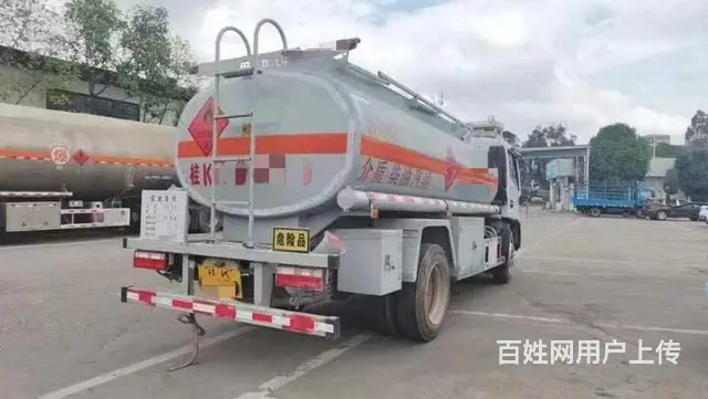 本地精品二手8吨油罐车带加油机价格便宜 - 图片 3