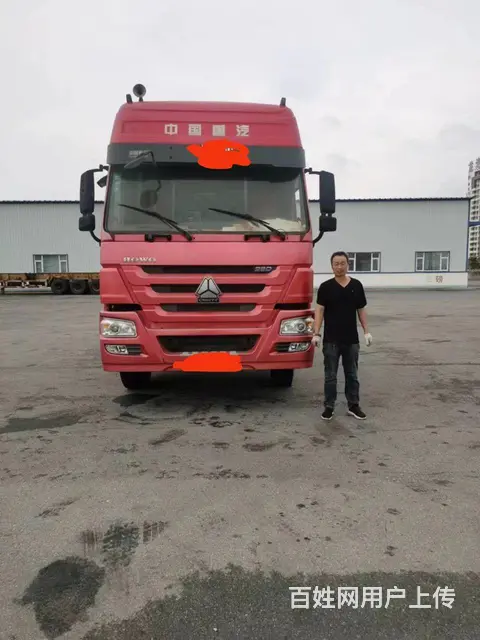 豪沃 半挂车 集装箱式 国3 - 图片 1