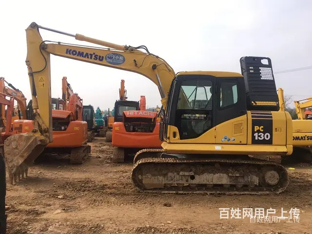 遵义 转让小松130二手挖掘机车况良好价格优惠 - 图片 9