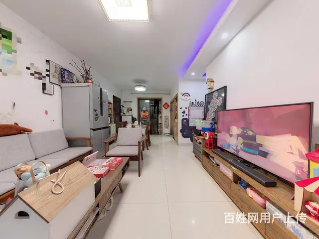 前山沃尔玛楼上 带小平台 招商花园城2期南北通精装三房 - 图片 3