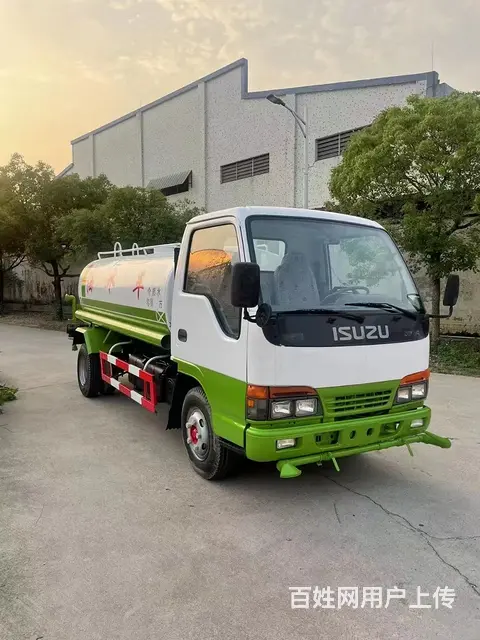 新出厂五十铃6方洒水车 - 图片 1