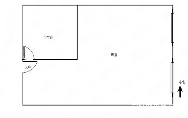 我有钥匙）富康城 1室1卫拎包入住 采光充足 世纪 - 图片 10