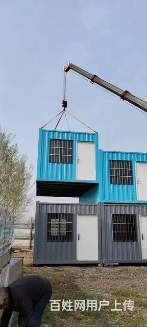 揭阳揭西各地出租临时工地住人集装箱工棚办公室 - 图片 5