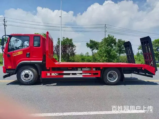 短轴距大马力挖机拖车平板车 欢迎来电咨询 - 图片 7