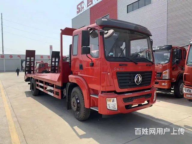 东风15吨挖机平板运输车120挖机背车钩机拖车 - 图片 5
