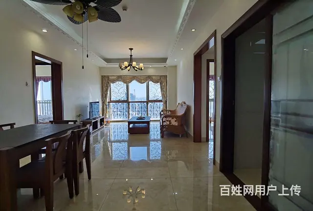拱北恒虹世纪广场电梯精装3房2厅出租，租价5000。近关口 - 图片 3