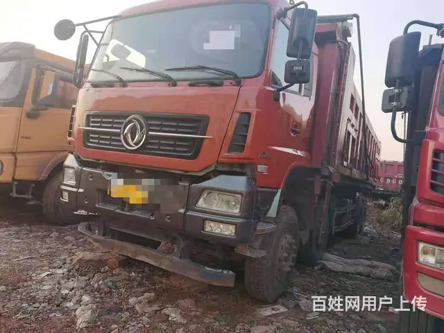 国五东风天龙KC前四后八自卸车420马力8米6货箱 - 图片 1