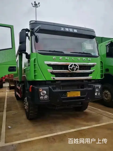 红岩杰狮430马力后八轮自卸车，首付8万 - 图片 2