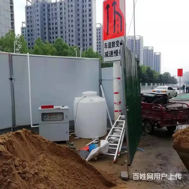 昆明工地围挡喷淋安装-遥控定时启动 - 图片 1