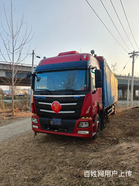 福田欧曼9.6高栏货车 国5 - 图片