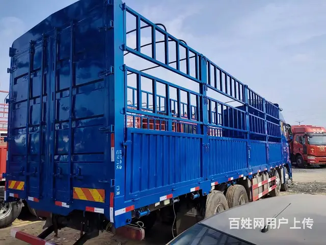 出售二手福田欧曼高顶高栏载货车 前四后八9.6米 - 图片 3