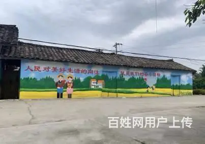 沧州彩绘墙体广告 沧州外墙风景画 沧州农村墙体标语 - 图片 1