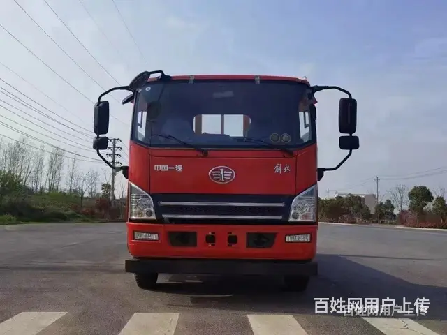 博尔塔拉解放大王驾到平板车135挖掘机平板运输车在哪里买 - 图片 5