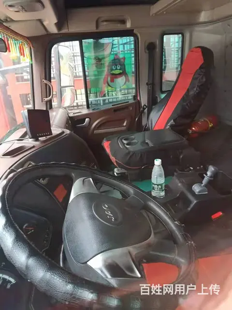 国五240马力江淮格尔发前四后四飞翼车9米6货箱 - 图片 11
