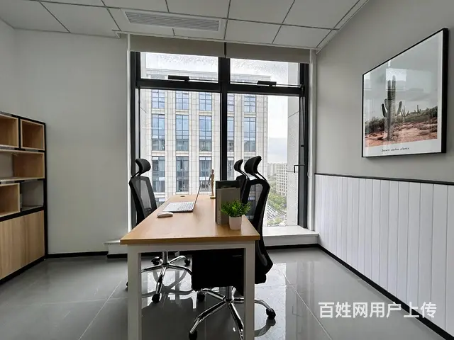 东站地铁口，落地玻璃，东南向靓房双套间，20人办公室出租 - 图片 3