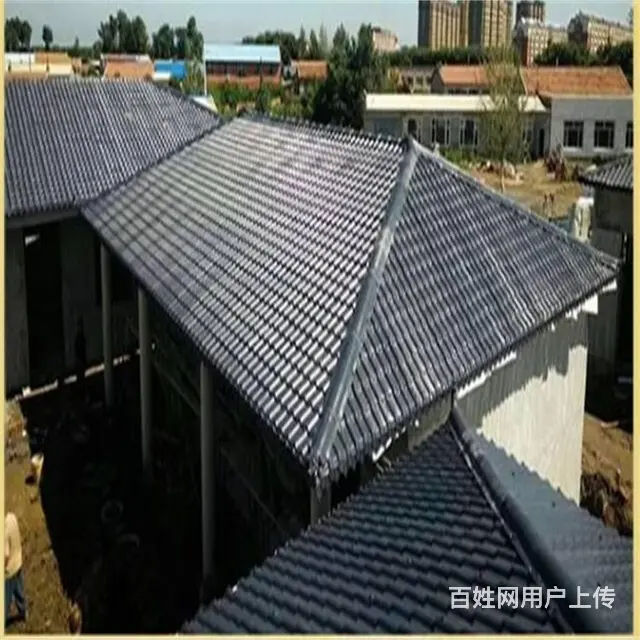 滨州无棣复古树脂瓦无棣仿古树脂瓦无棣树脂瓦一平方 - 图片 1