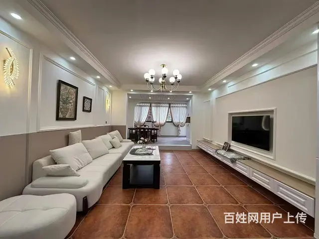 大客厅区政府附近长弘星苑带露台精装修四房可改五房停车方便 - 图片 1