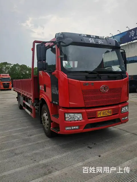 出售2023年5月国六排放6米8解放J6L平板货车 - 图片 3