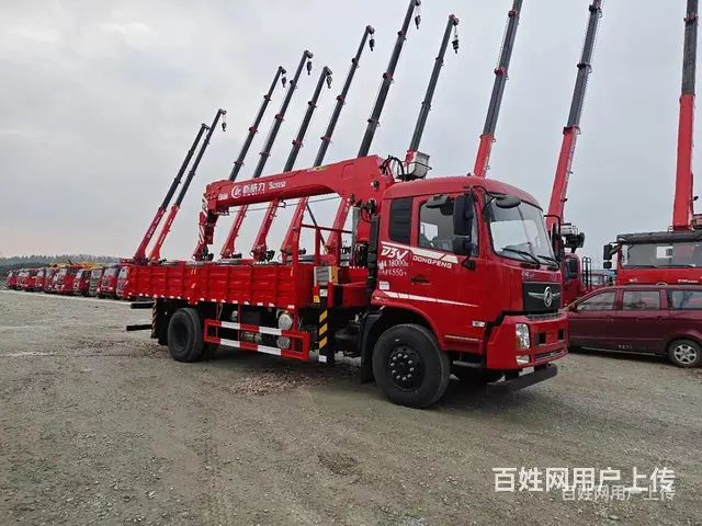 东风畅行新威力8-10吨随车吊 厂家报价一步到位 - 图片 1