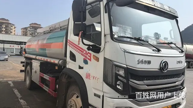 二手东风8吨油罐车加油车手续齐全低价转让 - 图片 2