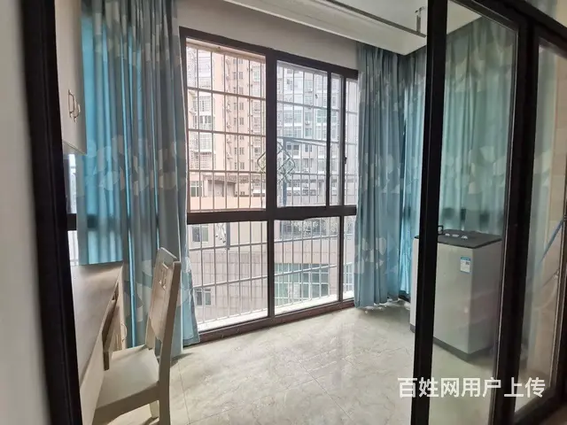 电梯解放路华晨汇景小区1室1厅精装修家具家电齐全月租1500 - 图片 4