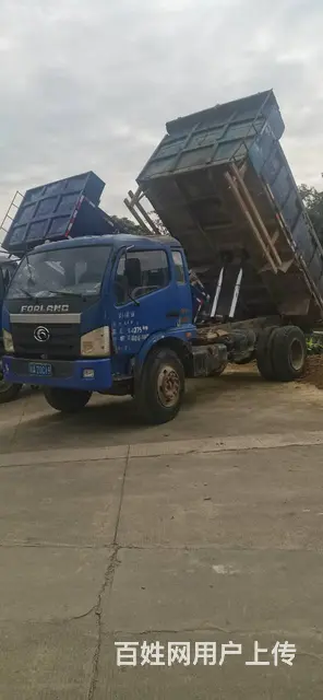 2014年6月4米2福田629自卸车，原版原漆 - 图片 4