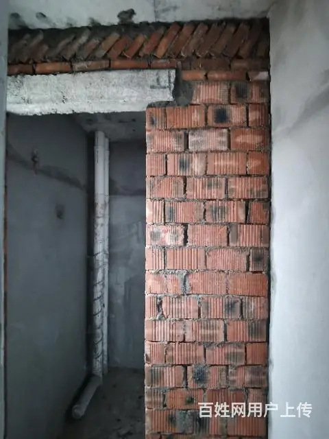 内江春天公园城新房装修，新砌墙体施工现场 - 图片 3