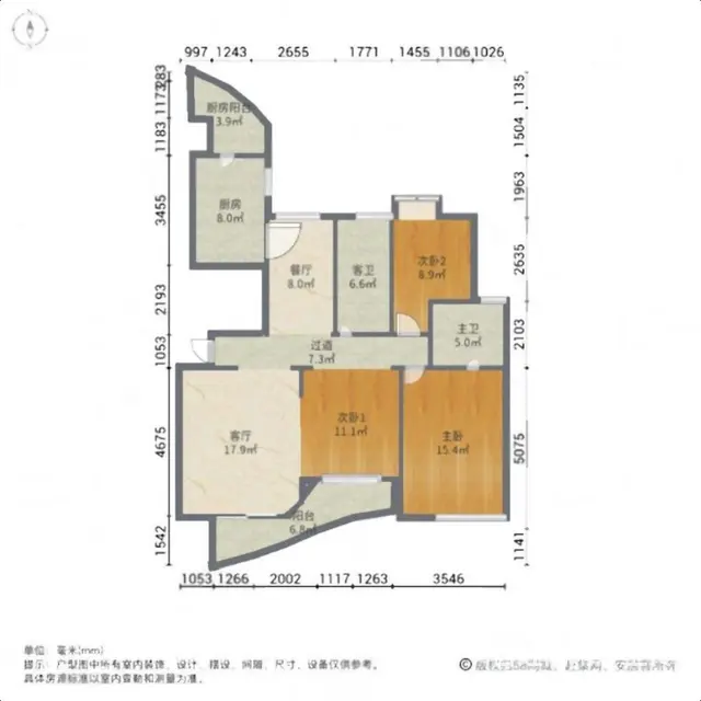 钱江新城1030.00万元南北147.31平精装修难找房子 - 图片 12
