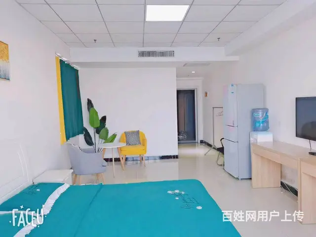 华美白领公寓40多平精装房出租，市中心，紧邻学校 - 图片 4