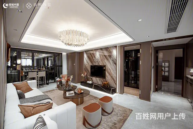 绿城改善，纯洋房社区，耳朵户型，阳台带贯穿 - 图片 7
