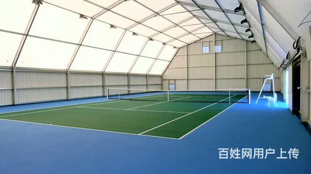 户外临时网球场租赁，铝合金马场篷房，赛事活动帐篷 - 图片 1