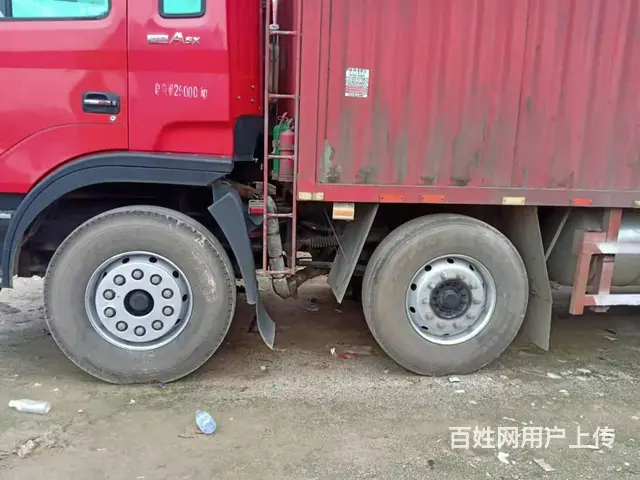 二手国五 江淮前四后四箱式货车245马力便宜卖 - 图片 6