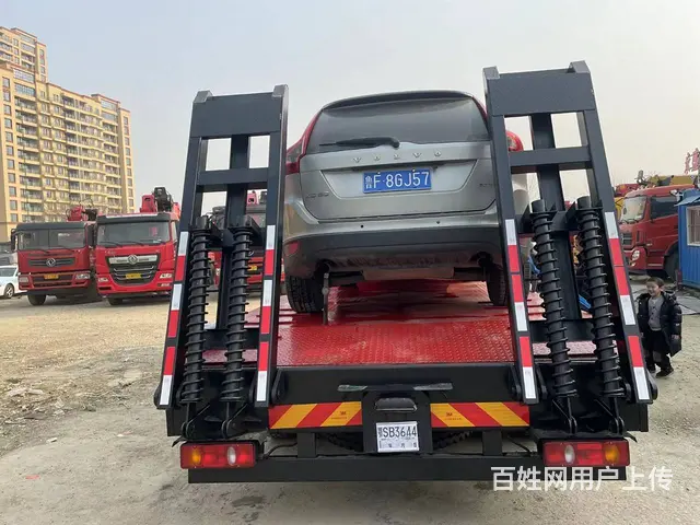 东风D3玉柴200马力平板拖车 15吨挖掘机拖车 - 图片 11