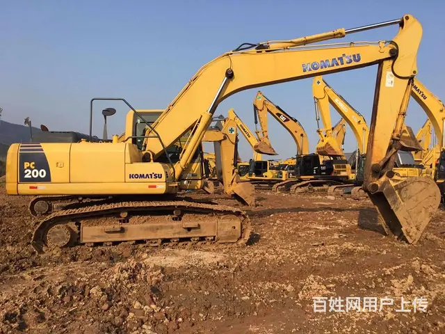 精品小松200-8二手挖掘机 纯土方机免费送货上门 - 图片 1