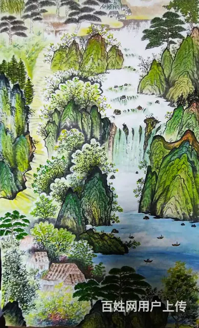 纯手工绘制中国山水画专售 2022 06 07 - 图片 4