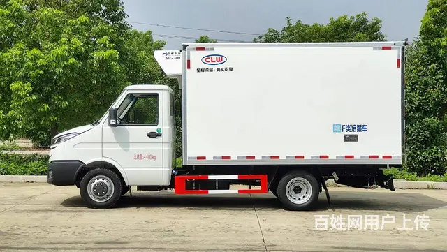 国六依维柯厢式冷藏车 食堂配送菜市场食材保温运输车 - 图片 7