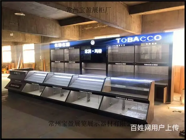 常州定做烟酒柜，烟柜出售，红酒展柜制作厂家 - 图片 4