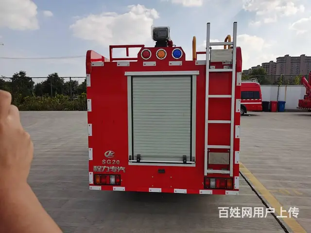 江铃1.85吨水罐消防车新款厂家直销价格低 - 图片 3