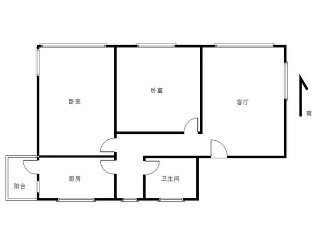 安居园北区 十二小学旁边，南向两房，出售 - 图片 5